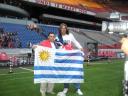 Aguilera and Skuhravy in the Amsterdam Arena