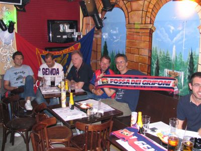 Satellitesportscafé at the Leidseplein (next to Bulldog) in the city-centre of Amsterdam